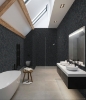 Picture of Roca - Rockart Mosaics Triangle Nero Marquina