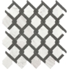 Picture of Roca - Rockart Medallion Mosaic Black and White