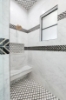 Picture of Roca - Rockart Medallion Mosaic Black and White