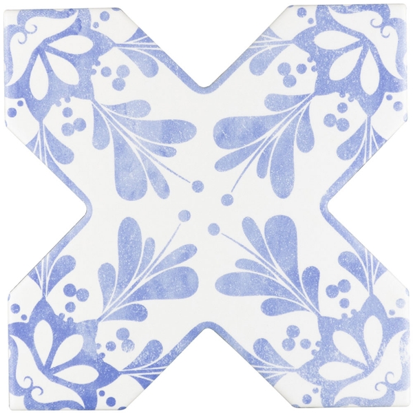 Picture of MiR Mosaic - Moorish Blue Cross Deco