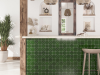 Picture of MiR Mosaic - Moorish Verde Gloss Cross