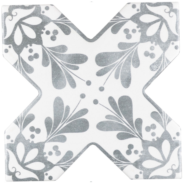 Picture of MiR Mosaic - Moorish Grey Cross Deco