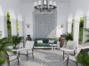 Picture of MiR Mosaic - Moorish Grey Cross Deco