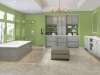 Picture of Roca - Color Collection 4 1/4 x 4 1/4 Bright Spring Green Bright