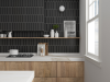 Picture of MiR Mosaic - Ridge 2 x 8 Black Matte