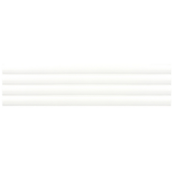 Picture of MiR Mosaic - Ridge Deco 2 x 8 White Matte