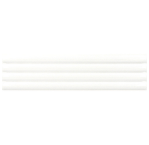 Picture of MiR Mosaic - Ridge Deco 2 x 8 White Gloss