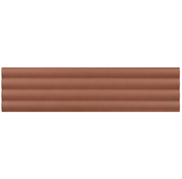 Picture of MiR Mosaic - Ridge Deco 2 x 8 Terra Matte