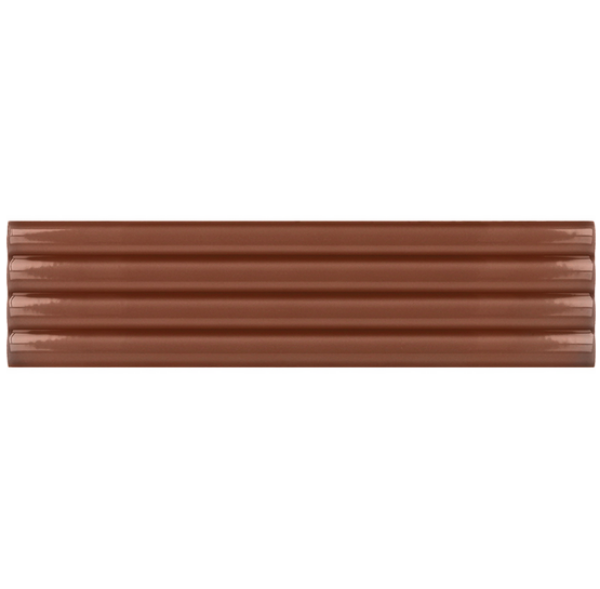 Picture of MiR Mosaic - Ridge Deco 2 x 8 Terra Gloss
