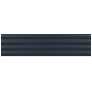 Picture of MiR Mosaic - Ridge Deco 2 x 8 Navy Matte