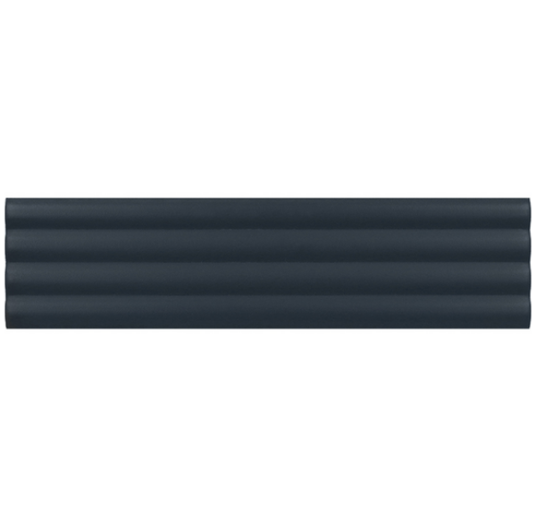 Picture of MiR Mosaic - Ridge Deco 2 x 8 Navy Matte