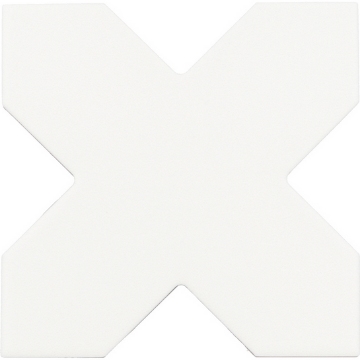 Picture of MiR Mosaic - Tangier Cross and Star Cross White