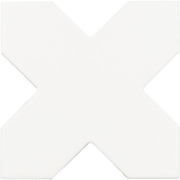 Picture of MiR Mosaic - Tangier Cross and Star Cross White