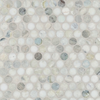 Picture of MS International - Marble Mosaics Other Polished Cloudland Round Pattern