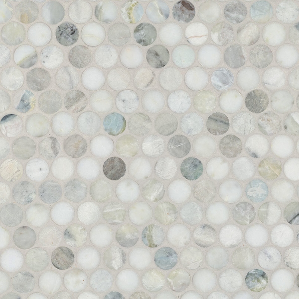 Picture of MS International - Marble Mosaics Other Polished Cloudland Round Pattern