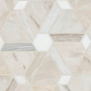 Picture of MS International - Marble Mosaics Other Polished Angora Floralis