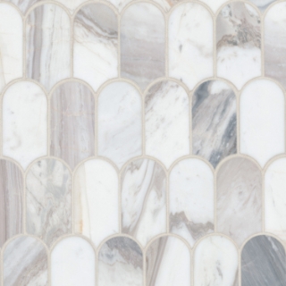 Picture of MS International - Marble Mosaics Other Polished Edessa Scallop