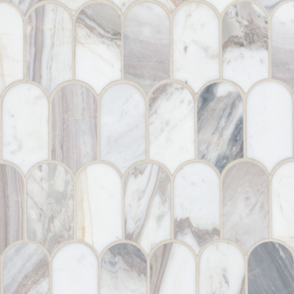 Picture of MS International - Marble Mosaics Other Polished Edessa Scallop