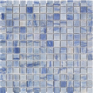 Picture of SOHO Studio Corp - Blue Macauba Mosaic 3/4 x 3/4 Blue Macauba Squares