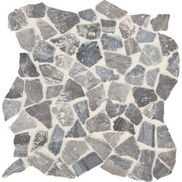 Picture of Marazzi - Predella Mosaic Pebble Meta Silver