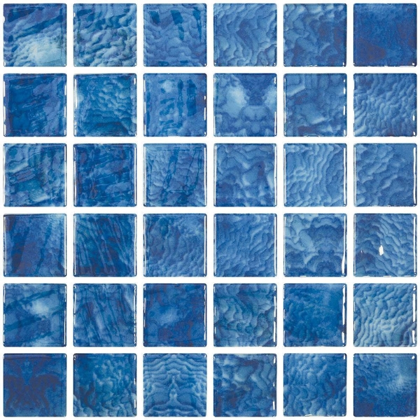Picture of Tesoro - Vanguard Mosaic 2 x 2 Dot Mounted Arrecife Blue