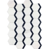 Picture of Tesoro - Metropolitan Waterjet Naples Dolmite Nero Black