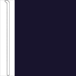 Picture of Tarkett - Traditional Wall Base Toeless .080 6 Inch Navy Blue