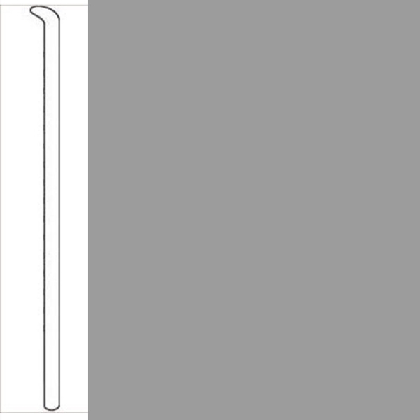Picture of Johnsonite - Baseworks ThermoSet 4 Toeless Wall Base Colonial Grey