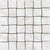 Picture of Tesoro - Mother of Pearl Basketweave Mosaic Silver Matte