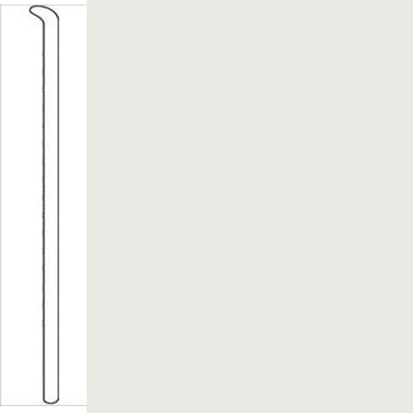Picture of Johnsonite - Baseworks ThermoSet 4 Toeless Wall Base Snowbound