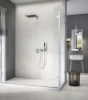 Picture of Tesoro - Mother of Pearl Basketweave Mosaic Ivory Matte