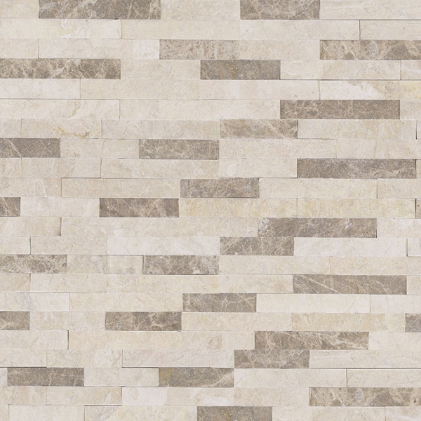Picture of MS International - RockMount Stacked Stone L Corner 6 X 12 x 6 Colorado Cream
