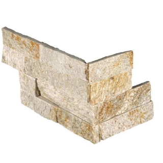 Picture of MS International - RockMount Stacked Stone L Corner 6 X 12 x 6 Sparkling Autumn