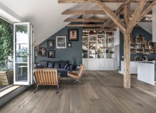 Picture of American Olean - Color Story Mosaic Penny Rounds Glossy Sapphire Sky