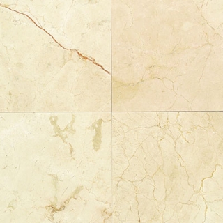 Picture of American Olean - Stone Source Marble and Onyx 12 x 12 Honed Crema Marfil Classico