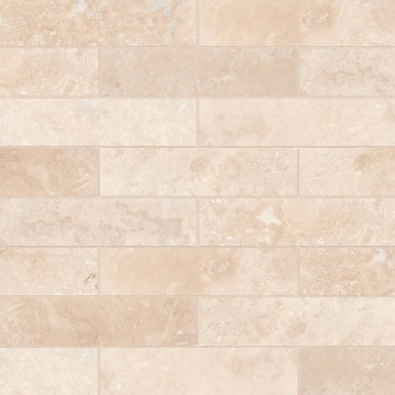 Picture of Bedrosians - Travertine Stone 3 x 12 Mediterranean Ivory
