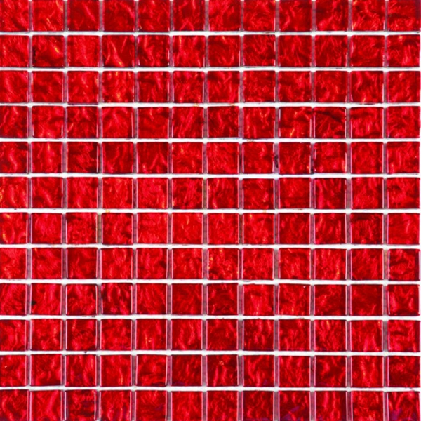 Picture of Bati Orient - Glass Mosaic 7/8 x 7/8 Glossy Red