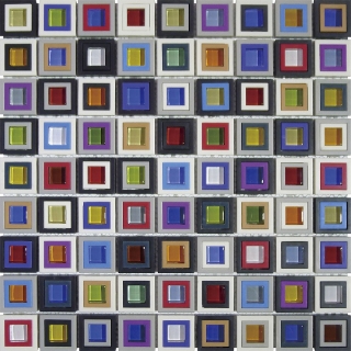 Picture of Bati Orient - Mix Mosaic Mix Squares Multicolor Glass Resin Mix