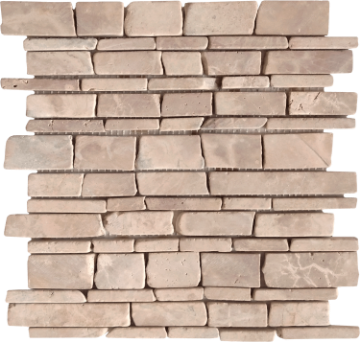 Picture of Bati Orient - Opus Mosaic Baguette Stone Random Capuccino Mix
