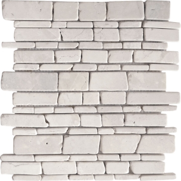 Picture of Bati Orient - Opus Mosaic Baguette Stone Random White Beige Mix
