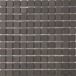 Picture of Bati Orient - Stone Mosaic 1 x 1 Black Slate Porcelain