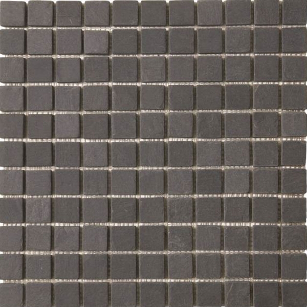 Picture of Bati Orient - Stone Mosaic 1 x 1 Black Slate Porcelain