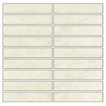 Picture of Ecoceramic - Babilon Mosaic 1 x 6 Bone