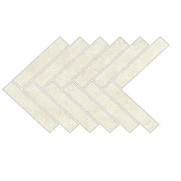 Picture of Ecoceramic - Babilon Mosaic Herringbone Bone