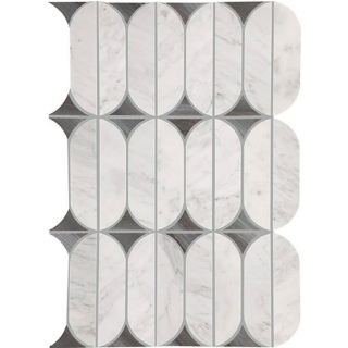 Picture of Daltile - Perfit Mosaix Ashen Palissandro Carrara White Spring Polished