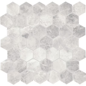Picture of Daltile - Eclessia Hexagon Mosaic Cristallo