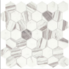 Picture of Daltile - Eclessia Hexagon Mosaic Volakas
