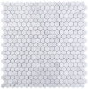 Picture of Elysium - 2 x 2 Hexagon Mosaic Carrara Polished
