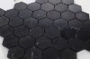 Picture of Elysium - 2 x 2 Hexagon Mosaic Marquina Honed