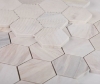 Picture of Elysium - 3 x 3 Hexagon Mosaic Eura Honed